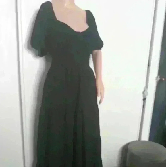 NWNT for ever 21 sexy tiered open back with underlay  dress SL - Picture 6 of 8